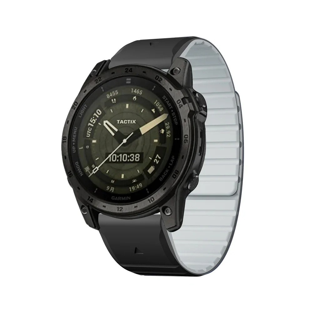 Silicone Watch Strap Flexible Waterproof Durable Band for Garmin Fenix7X/6/5