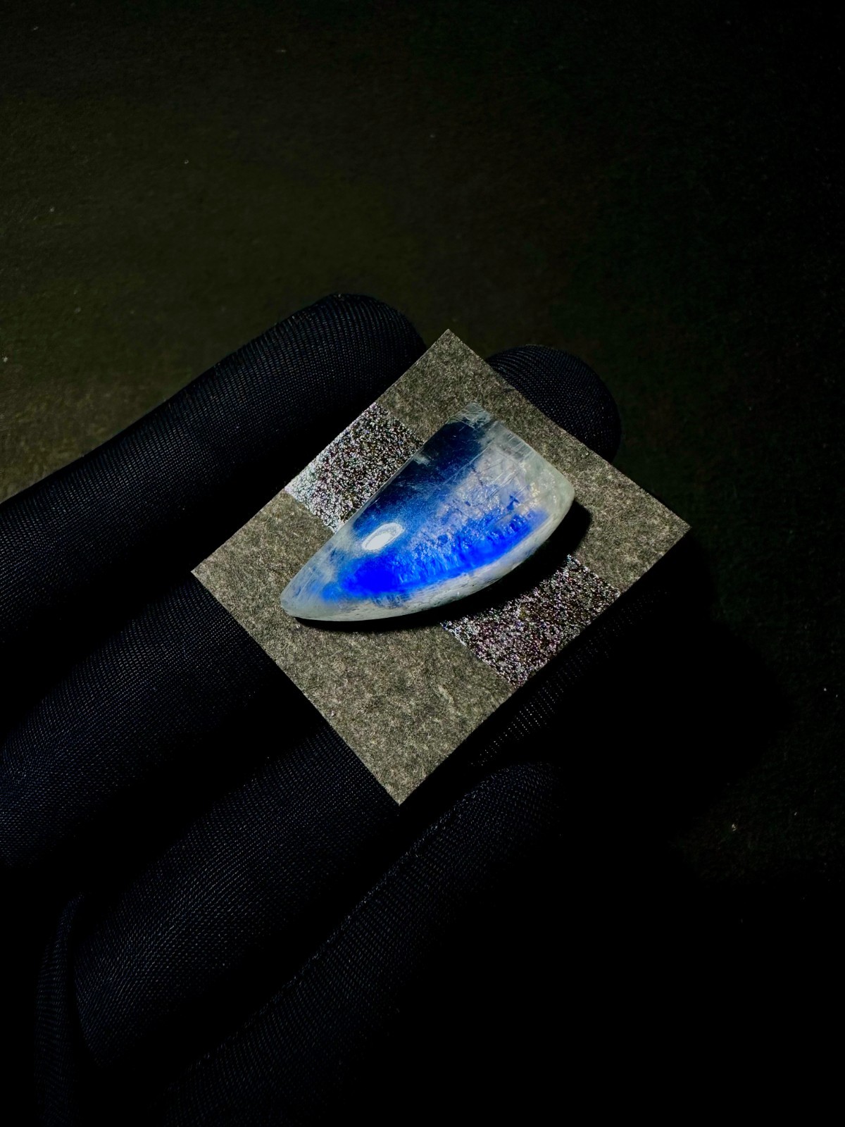 Beautiful Blue Fire Rainbow Moonstone, Fancy Shape Moonstone, Moonstone For SALE