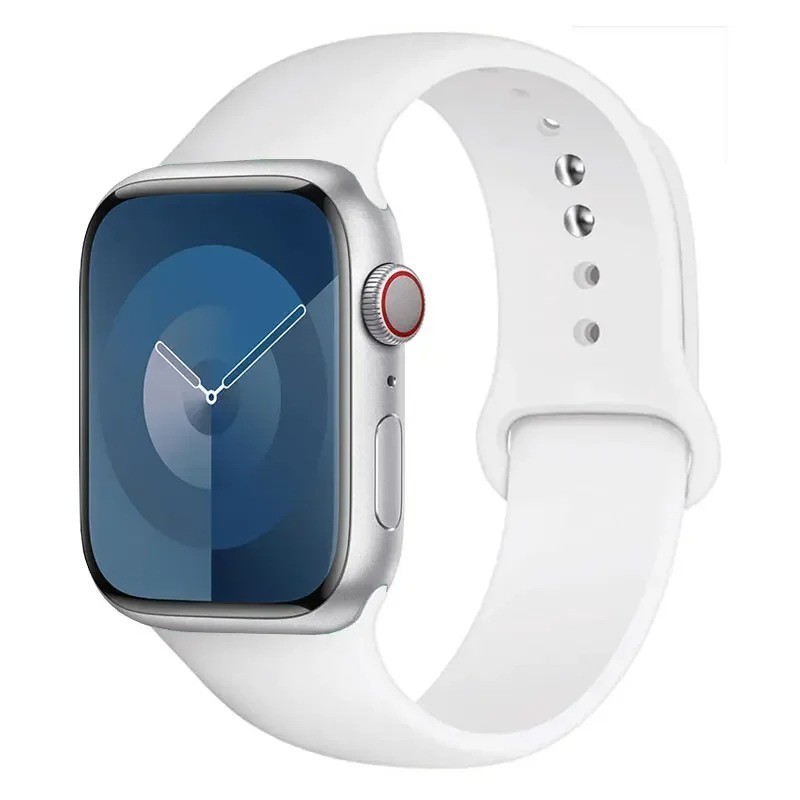 For Apple Watch Silicone Band Strap Series SE 1 2 3 4 5 6 7 Sports 38/40/42/44mm