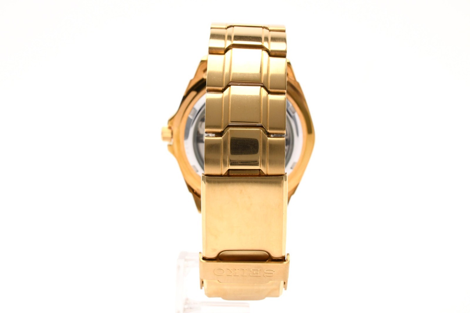 Seiko 5 Sports Gold Dial Automatic 7S36-00Y0 40mm Day-Date Men’s [Near Mint]