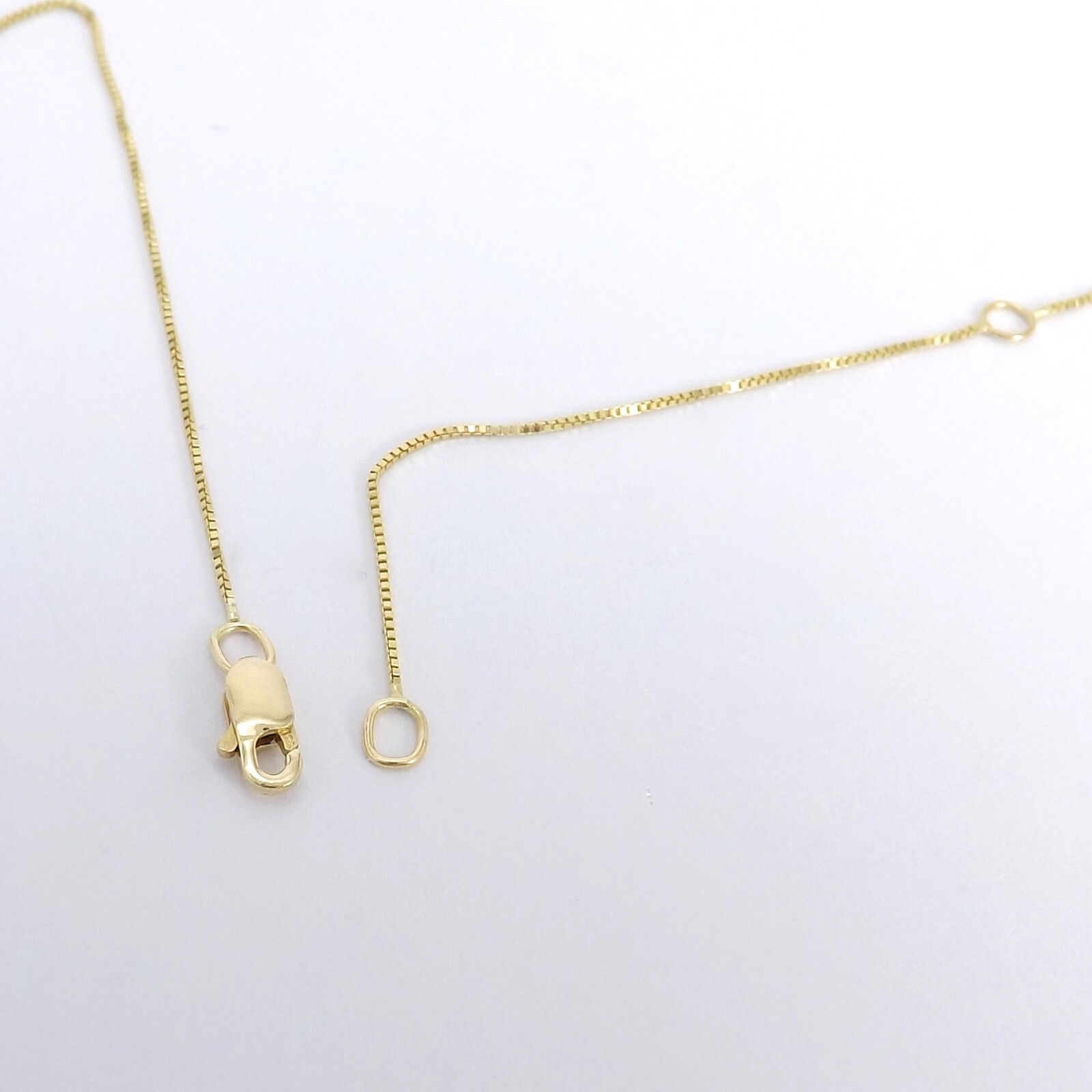 Solid 10k Gold Natural Diamond Pine Cone Pendant Necklace Adjustable 17-19in New