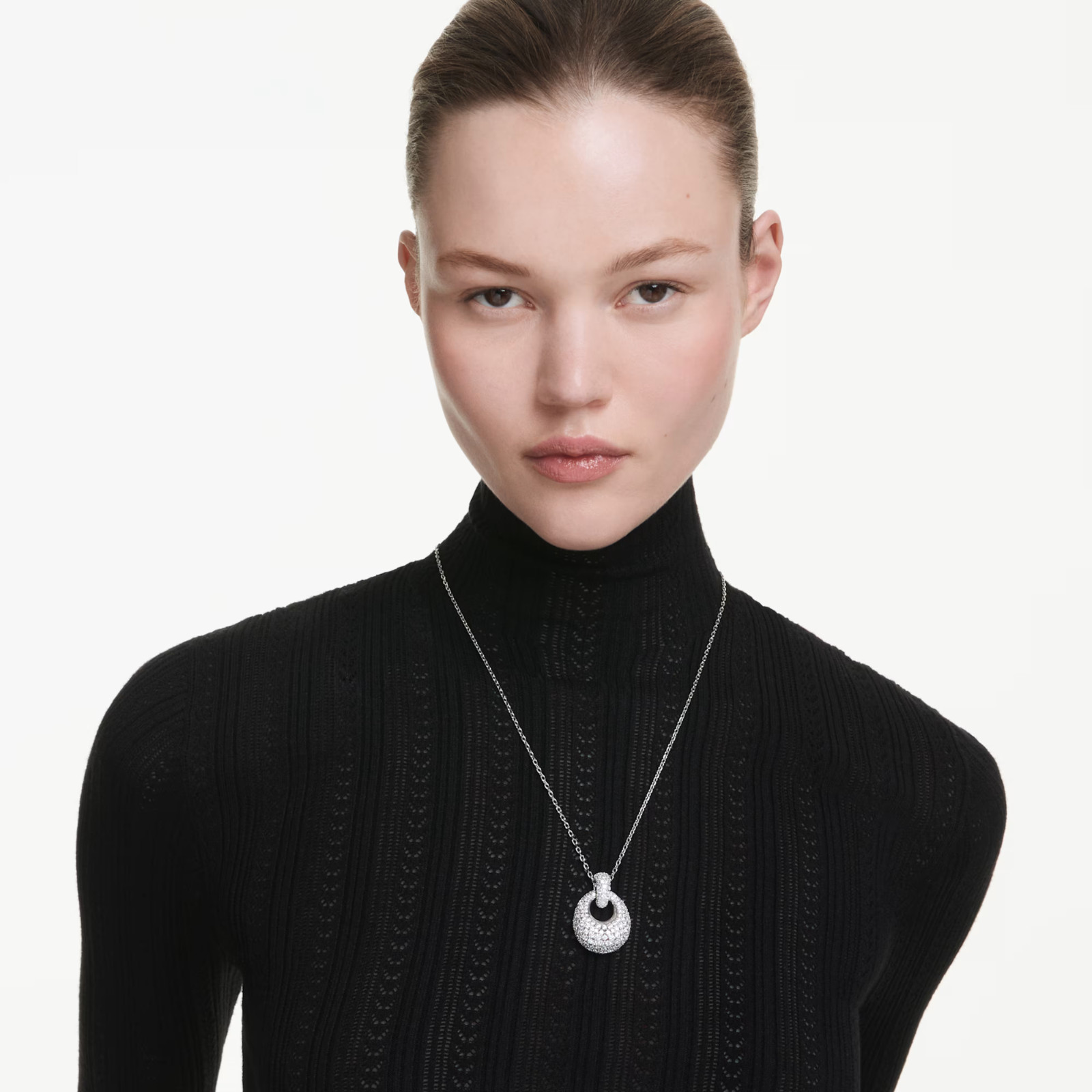 Swarovski Sublima Pendant White, Rhodium plated 5735223