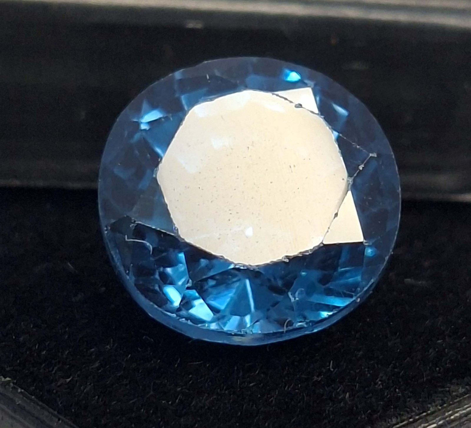 Teal Blue Sapphire Round Cut 8-10 Ct Certified Loose Gemstone TQ1470