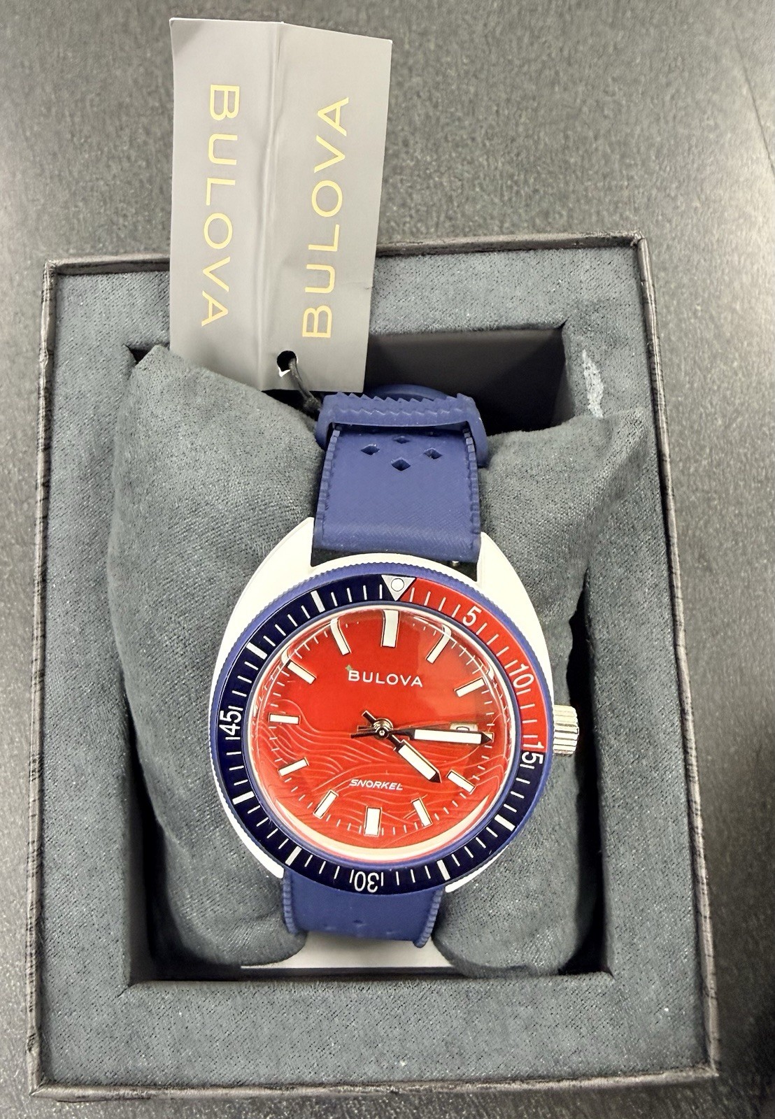 *BRAND NEW* Bulova Snorkel Quartz America’s 250th Anniversary Men’s Watch 98B474