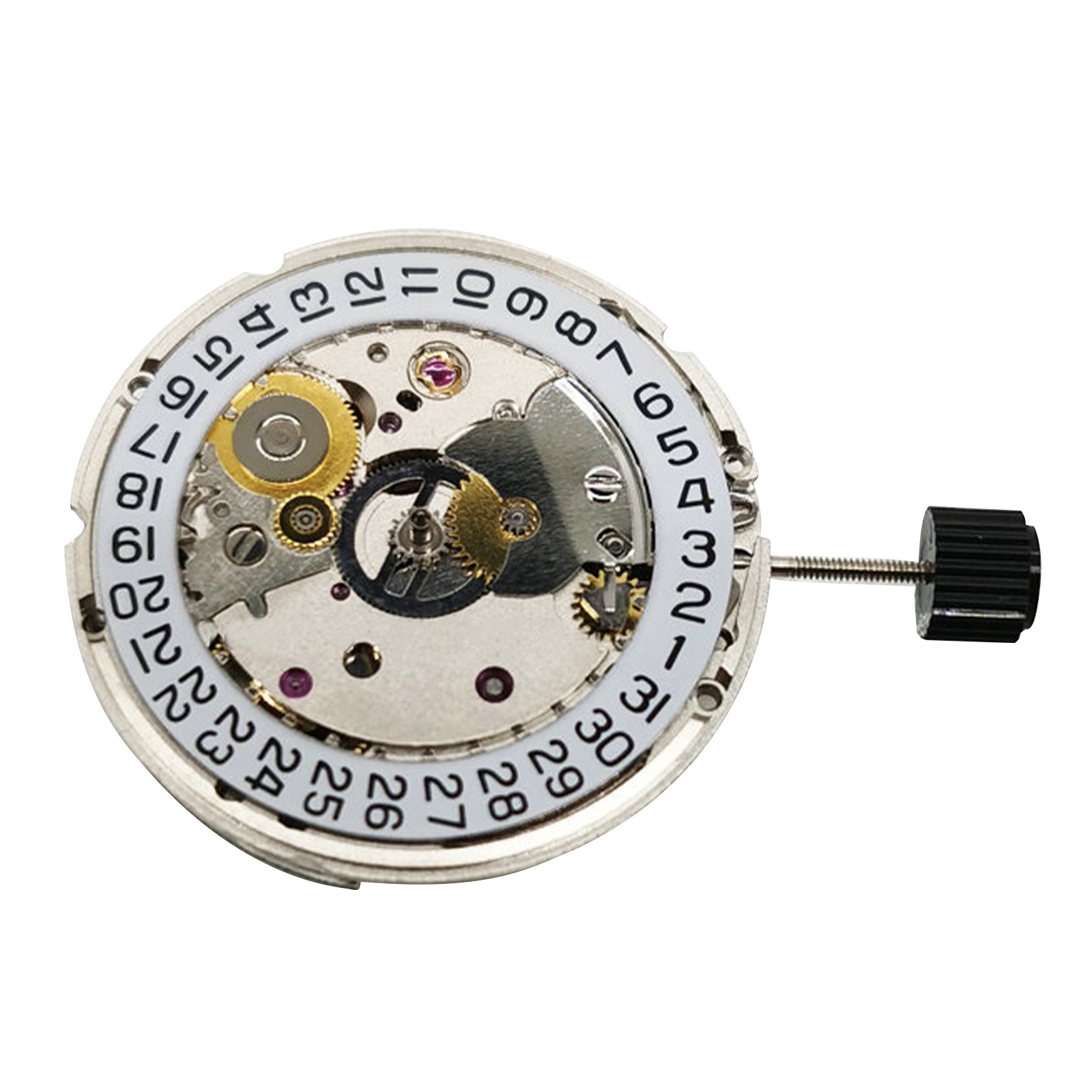 Watch Movement Automatic 3 Hand Replacement Parts For ETA C07.111 Chronoscope