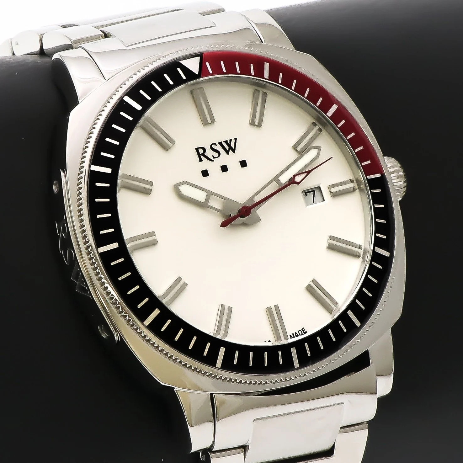 RSW – Swiss Watch – RSWM117-SS-1 Swiss Quartz 44 mm RSWM117 50 m (5 ATM/169