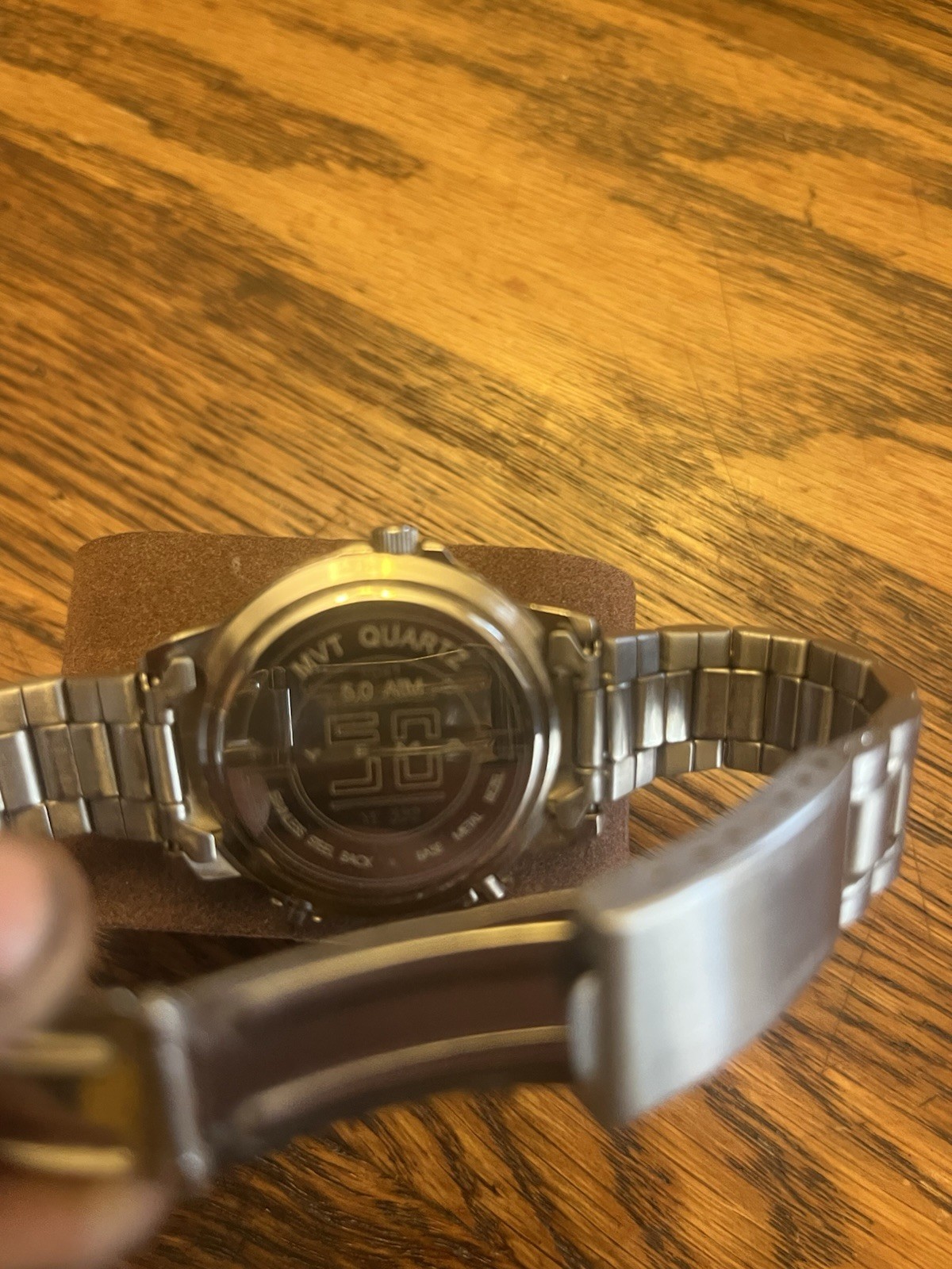 Yema 50th Anniversary Analog-Digital Stainless Steel Watch White Dial 50m Rare