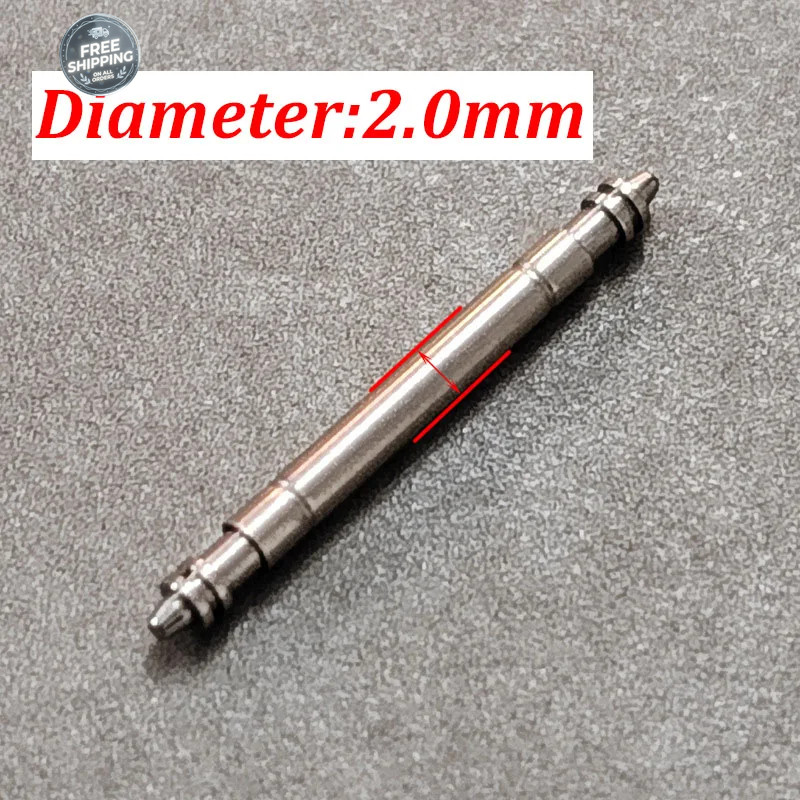 Strong Spring Bars 1.5-2.0mm 316L Stainless Steel Durable Link Pins for Watches