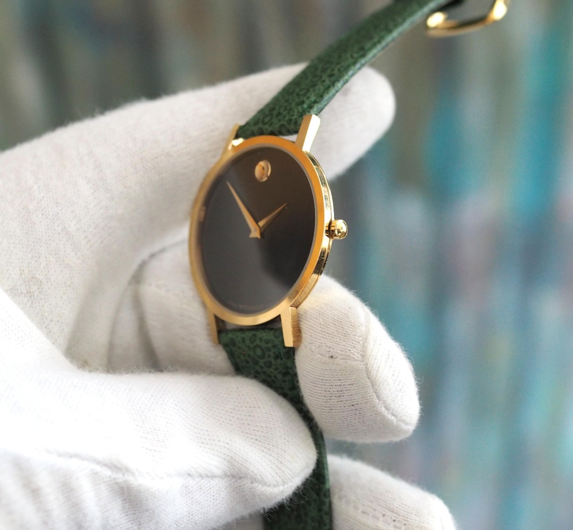 Movado Museum Ultra Thin ref. 87-33-862 – Swiss made quartz watch, 30mm case