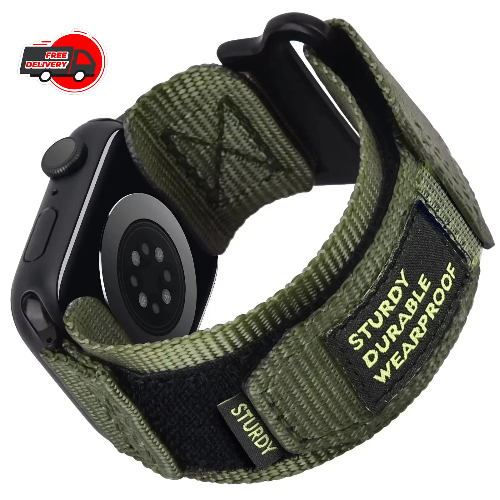 Sports Nylon Strap For Apple Watch iWatch Band 49mm 45mm 44mm 42mm 41mm 40mm SE