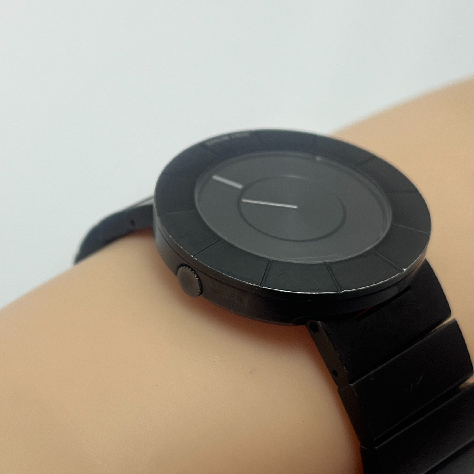 SEIKO ISSEY MIYAKE Qz Watch “TO” by Yoshioka Tokujin Black SILAN002 JAPAN #311B
