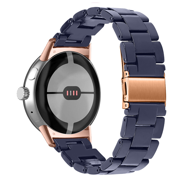 Replacement For Google Pixel Watch 1 2 Resin Stainless Steel Watch Band Strap