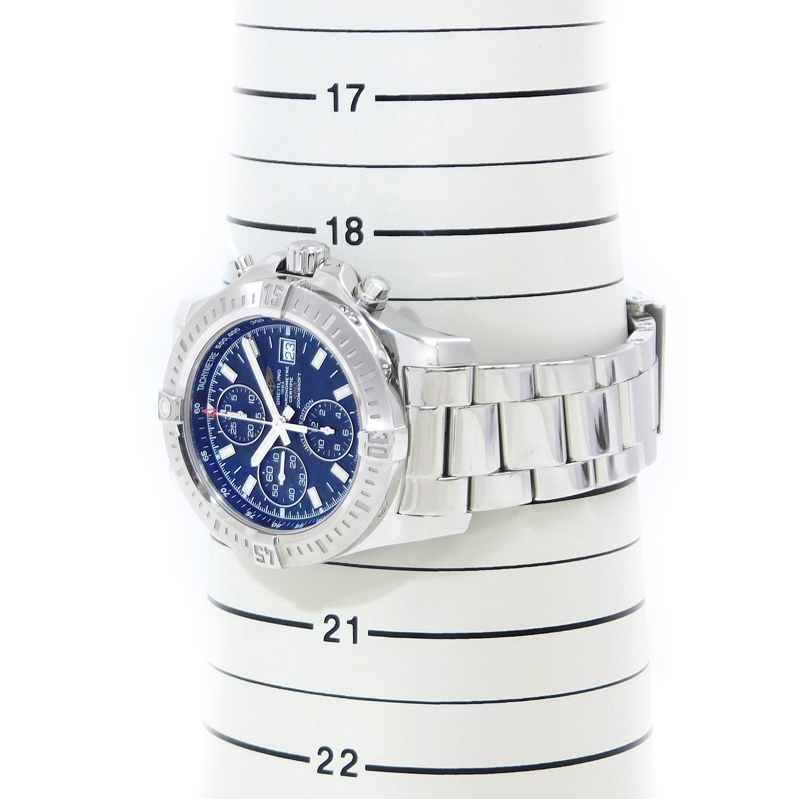 BREITLING Colt Chronograph A13388 S. Steel Automatic Men’s Watch #1238B