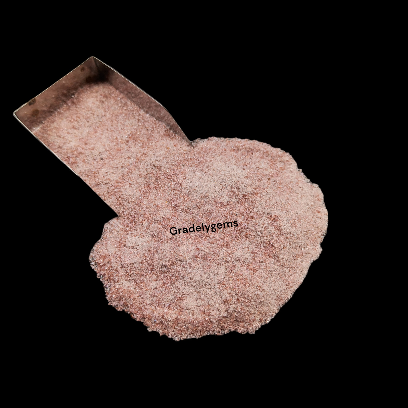Natural Garnet Gemstone Crushed Coarse Powder – Jewelry Inlay, Crafts Working