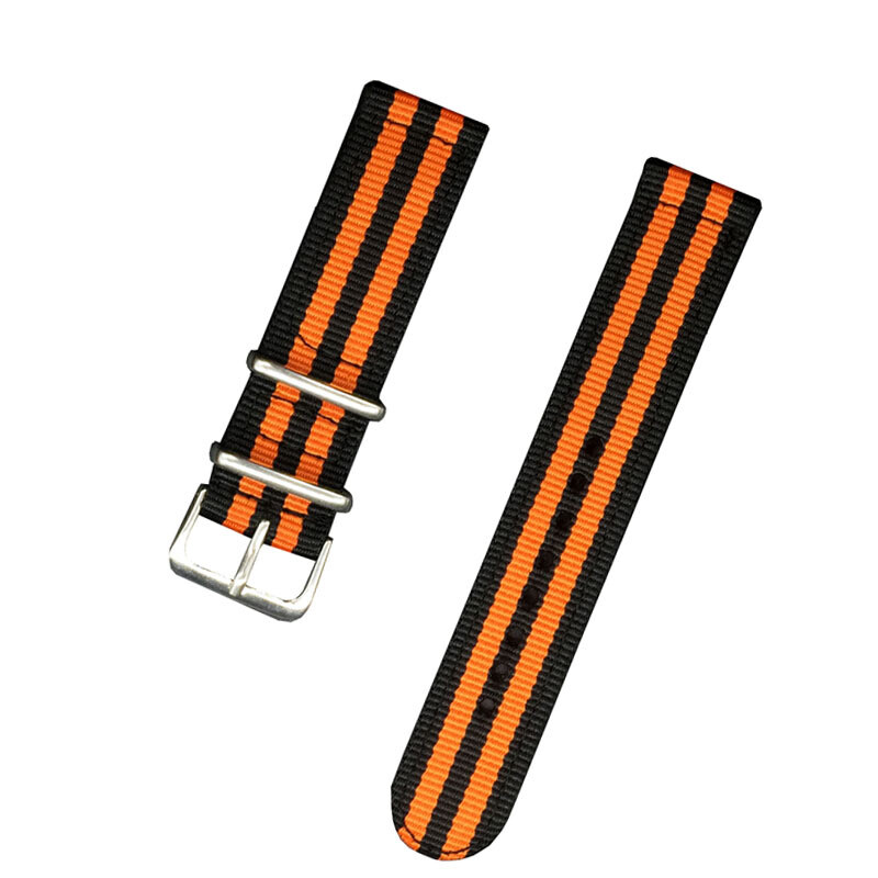 High Quality Fabric Nylon Canvas Watch Strap Band Universal Unisex 18/20/22/24mm