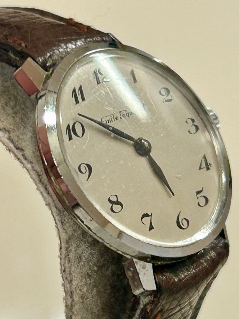 Emile Pequignet Manual Winding Ladies Wristwatch Working