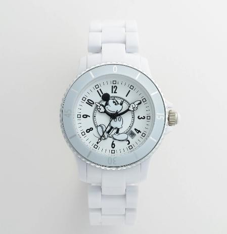ANOTHER HEAVEN Disney Mickey J12 White Watch 41mm Quartz Unisex Japan