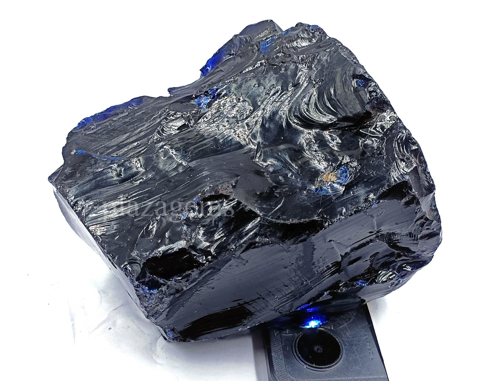 EGL Certified Natural Blue Alexandrite 4616.0 Carat Rough Loose Gemstone 5NST