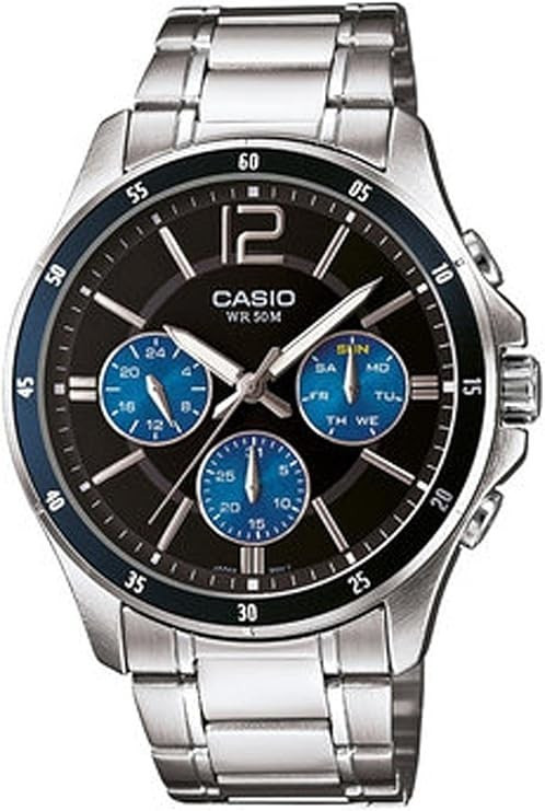 Casio MTP-1374D-2A Men’s Chrono Quartz Watch *