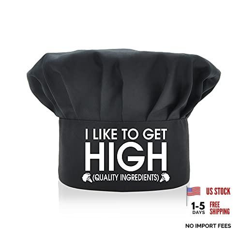 AGMDESIGN Funny Chef Wear, Funny Chef Hat, I Like to Get Ingredients,