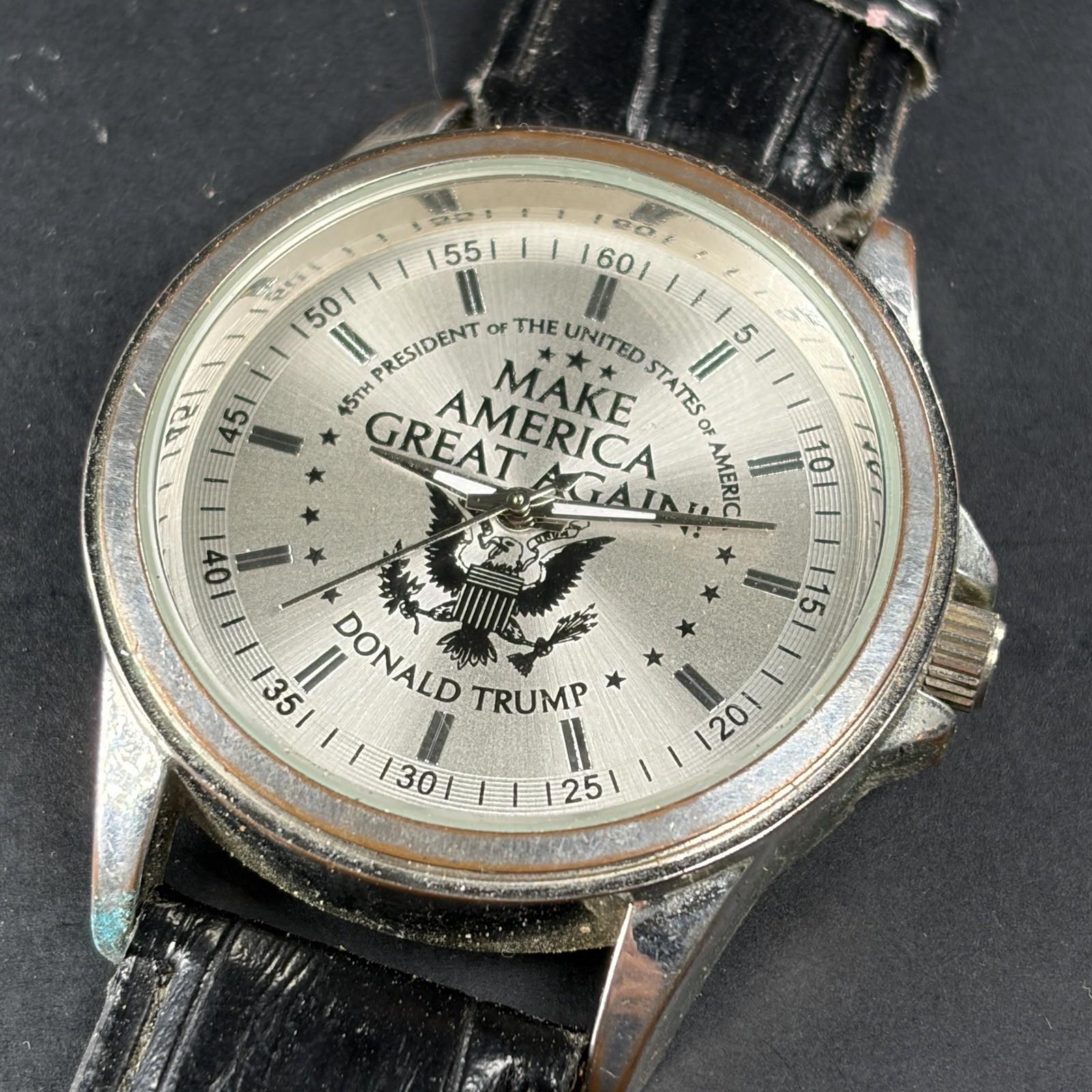 Donald Trump MAGA 45th President Quartz Watch Make America Great Again Seal