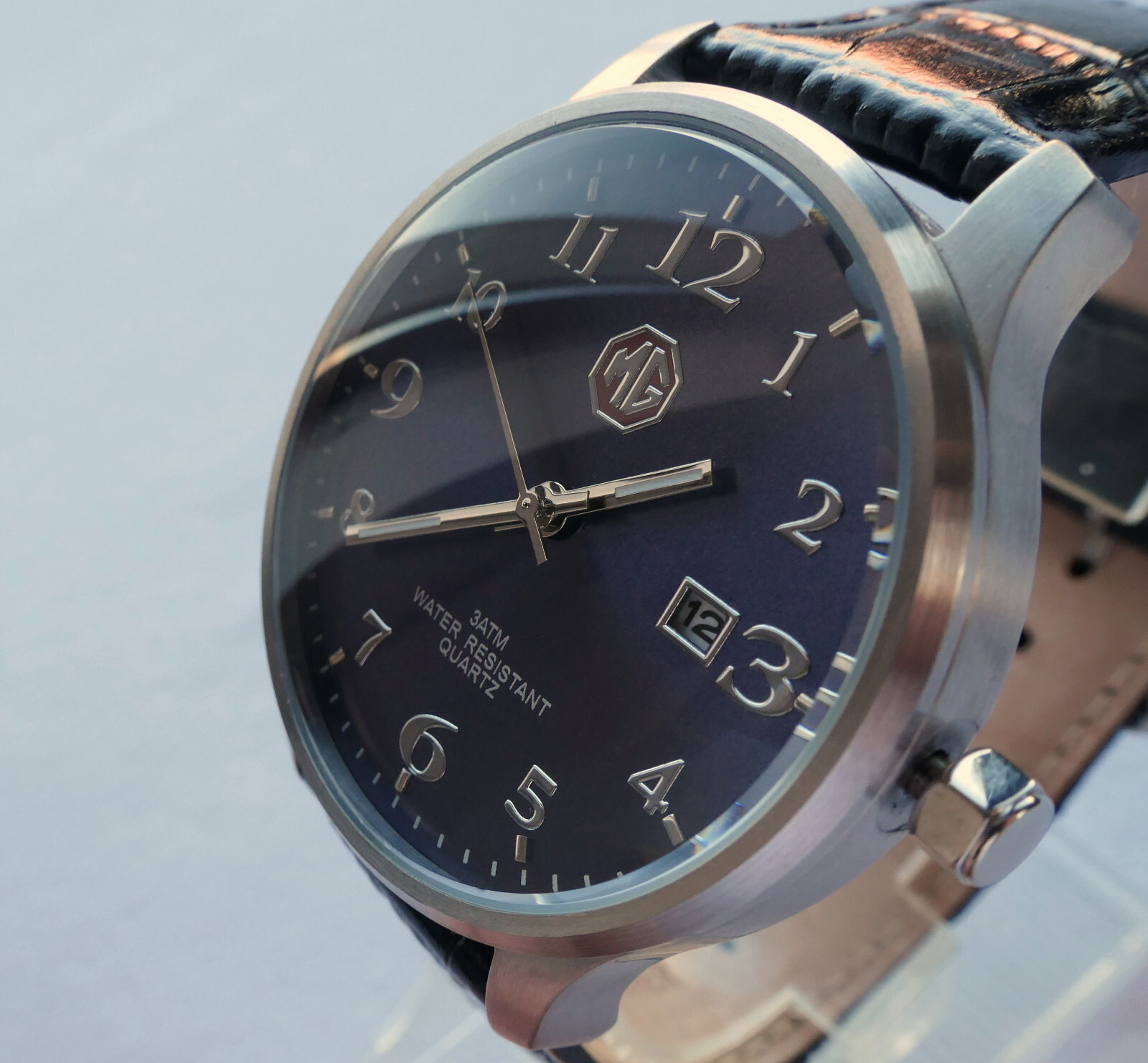 MG Morris Garages BMC MGA MGB Classic Aviator Driver Sport Car Accessory Watch