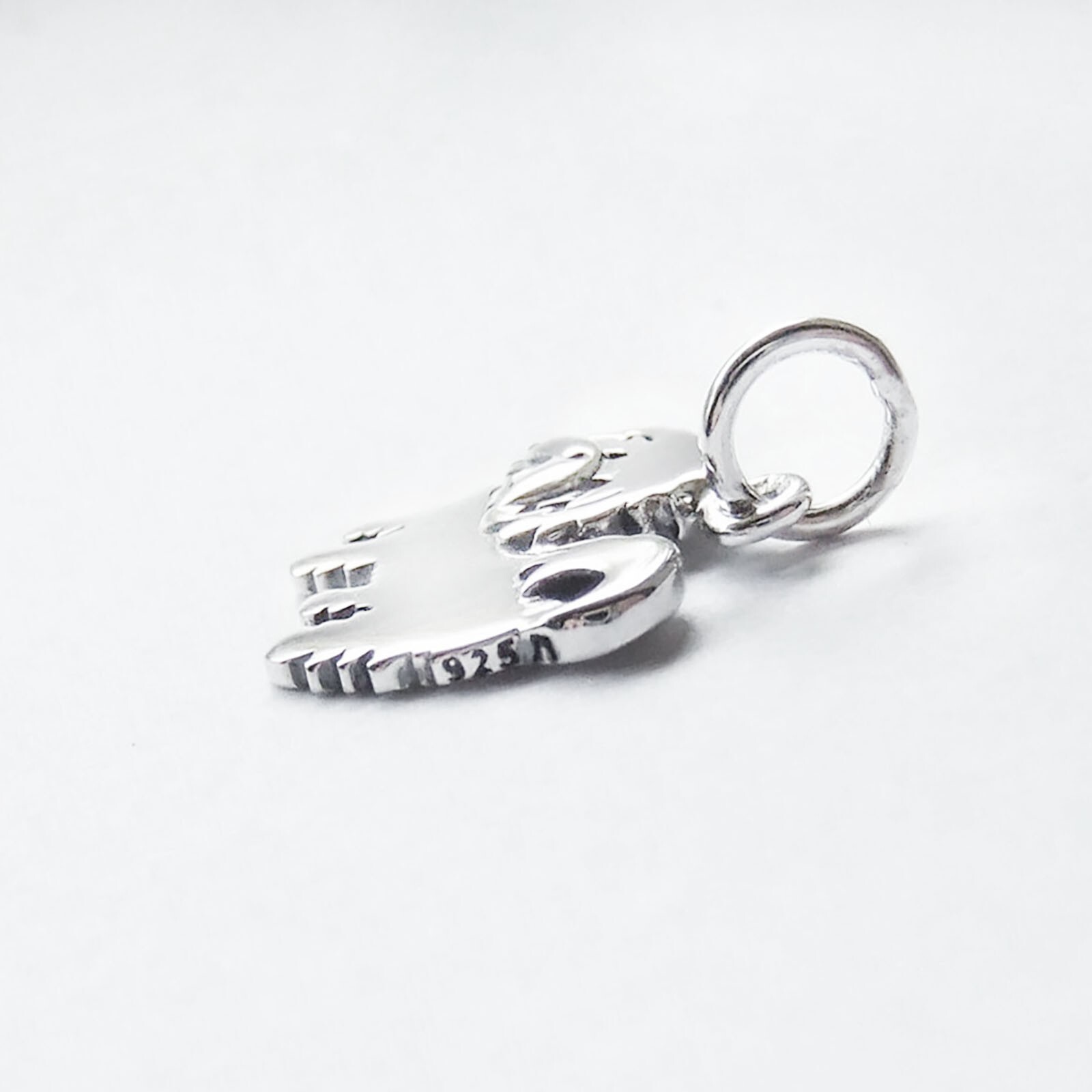 Maltese Toy Dog Breed Puppy 925 Solid Sterling Silver Charm Pendant Bichon