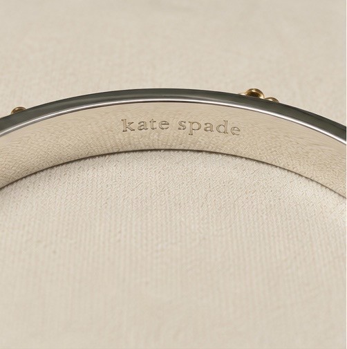 kate spade bracelet silver color