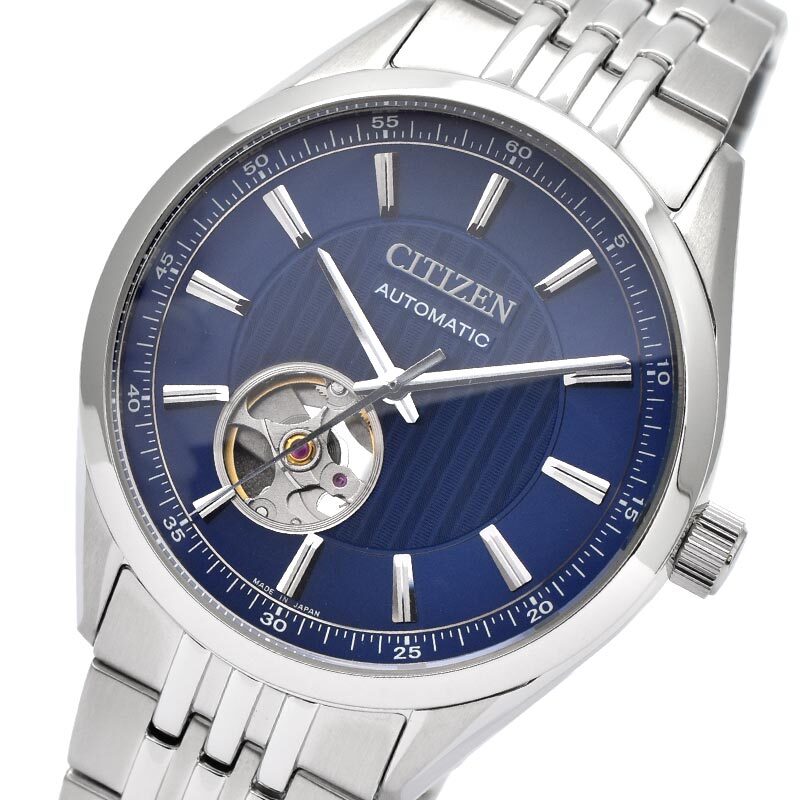 CITIZEN COLLECTION NH9110-90L Mechanical Automatic Watch Blue Dial 40mm