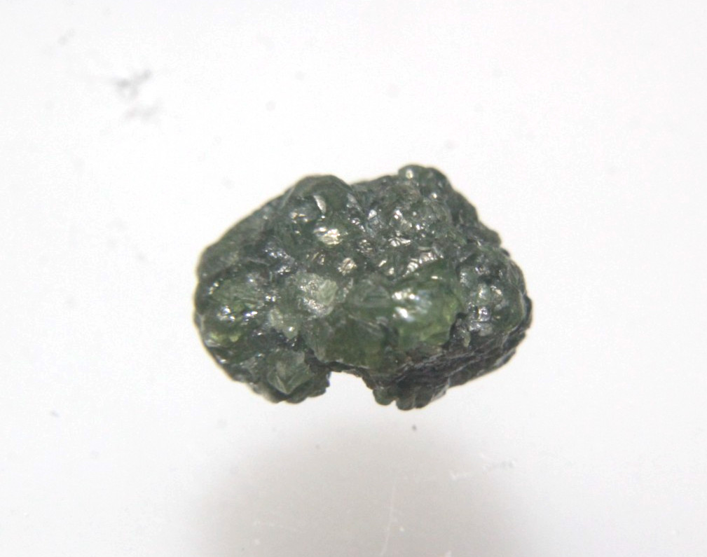 3.90CTS/1 PIECE REAL RAW UNCUT GREEN ROUGH DIAMOND 10.10×8.40×6.45 MM