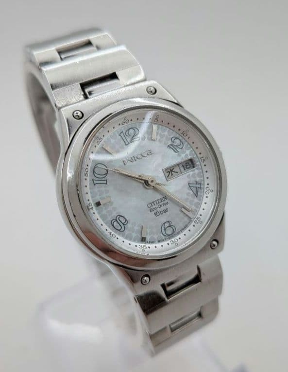 Citizen Wicca Eco-Drive Solar Analog Wristwatch wrist 14cm/5.5in