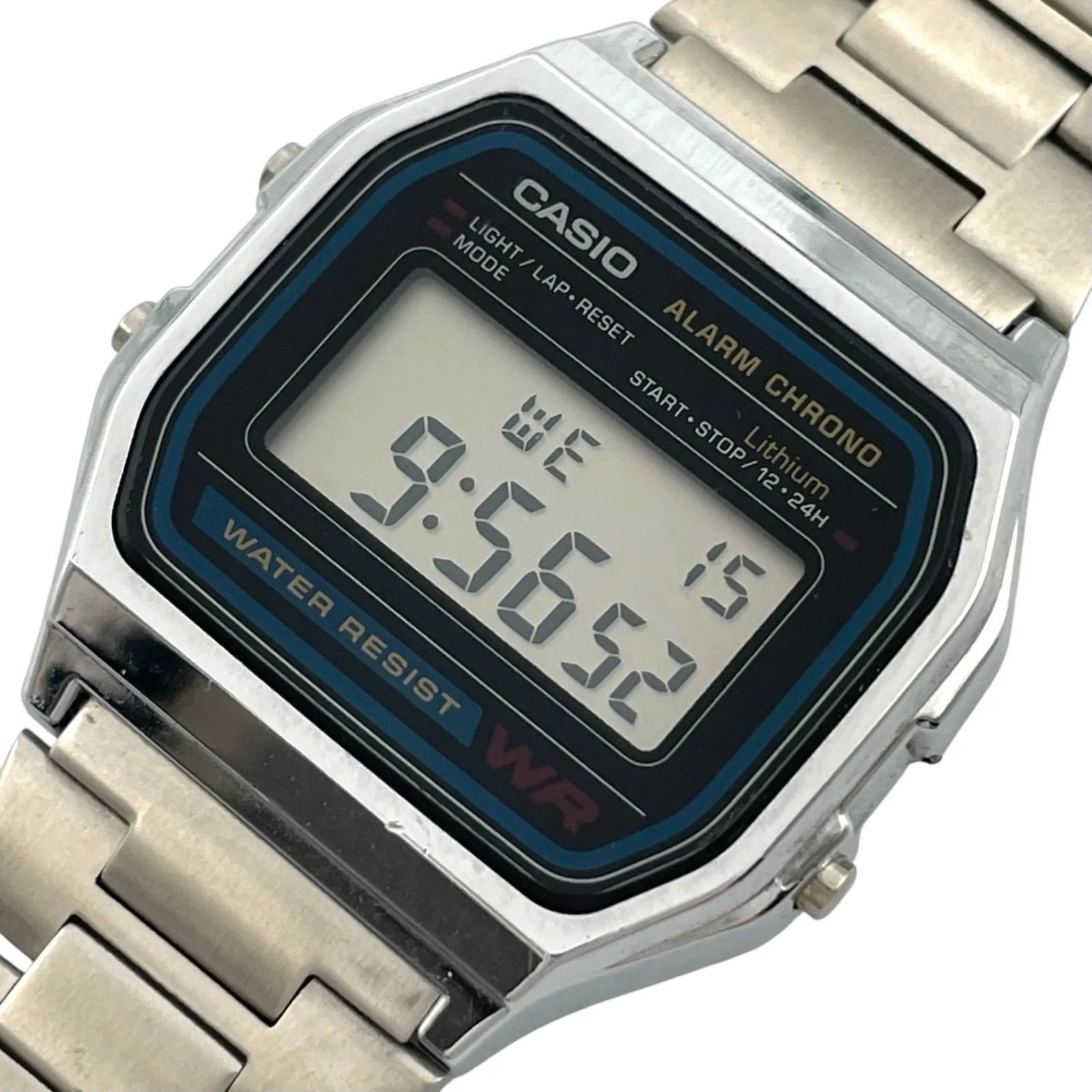 CASIO Collection Standard A158WA-1JH Digital Quartz Watch Used