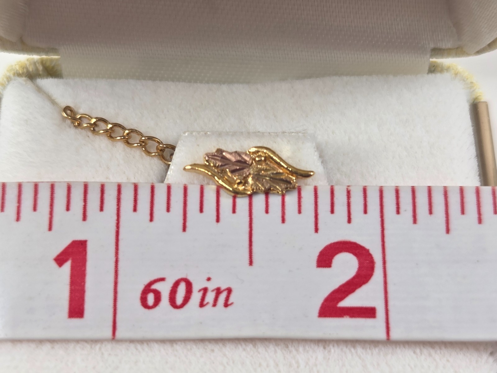 Landstrom’s 10K Black Hills Gold Tie Tack/Pin – NIB, Pre-1991 (R791)