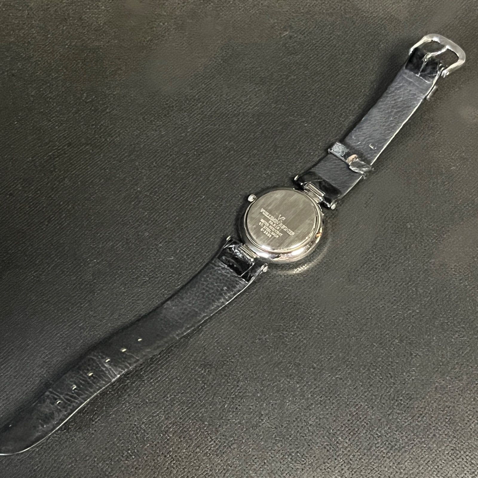 Working Vuillemin Regnier Women’s Watch Silver Black G 2228 Function Checked