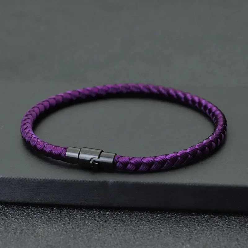 Simple Style Good Luck Red Thread Bracelet For Unisex Grade A 4mm Keel Rope