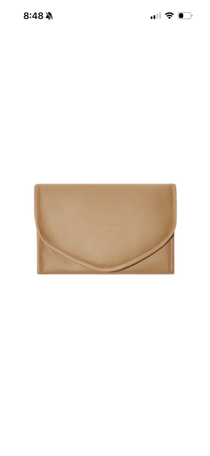 8 Other Reasons Travel Jewelry Bag Tan Color Vegan Leather Prevents Tangling NEW