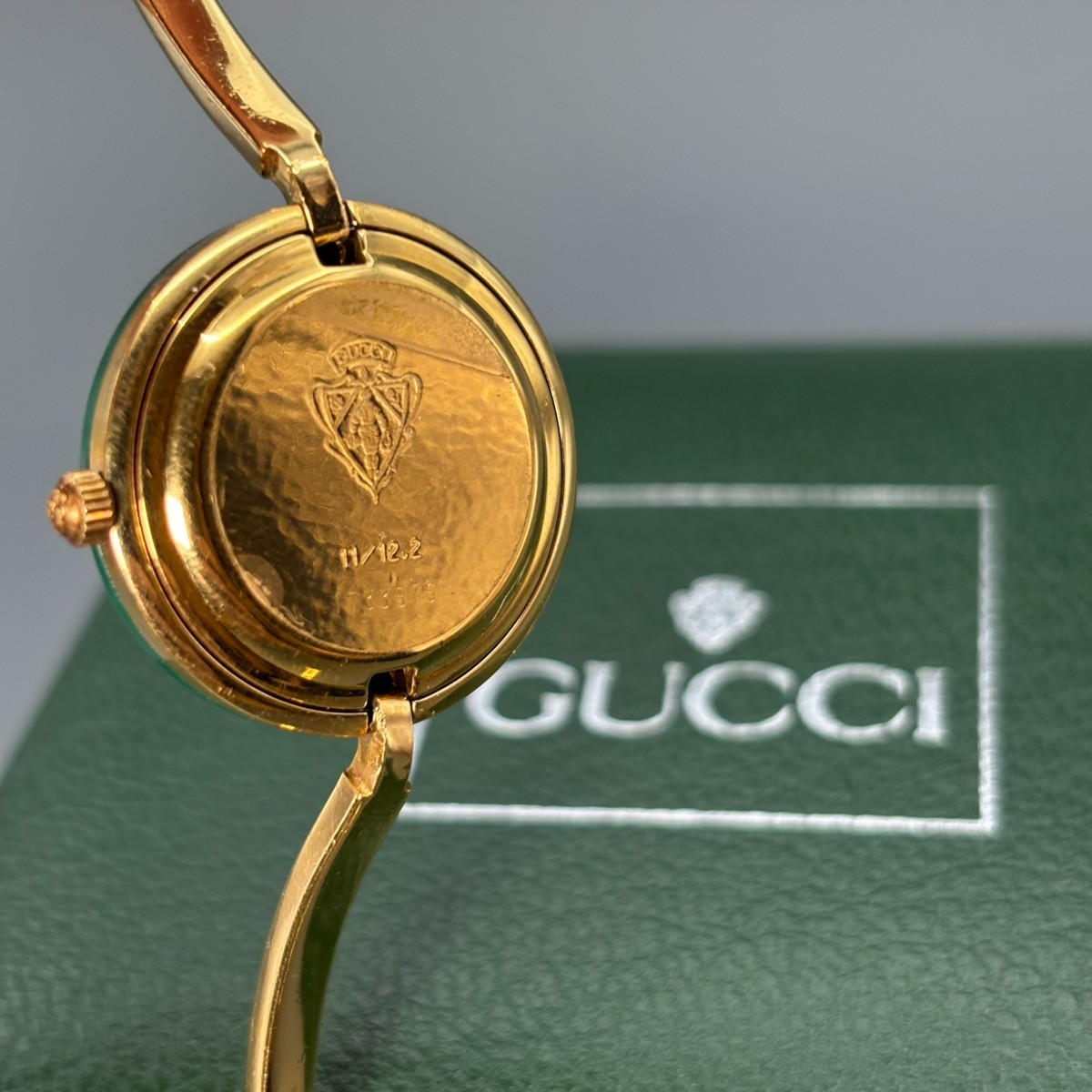Gucci Change Bezel 11/12 Colors White / Silver Dial Watch Box New battery