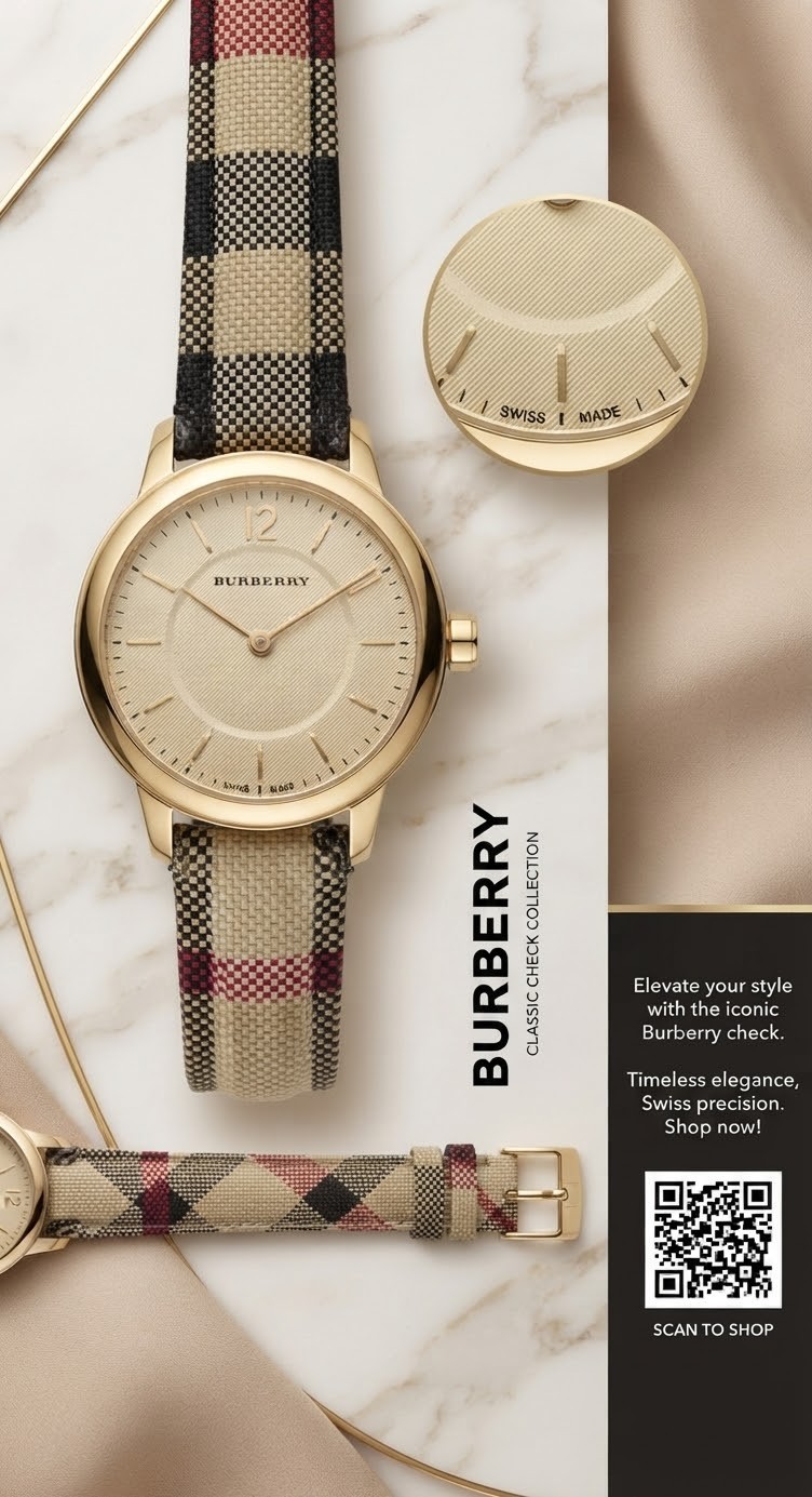 burberry watch women