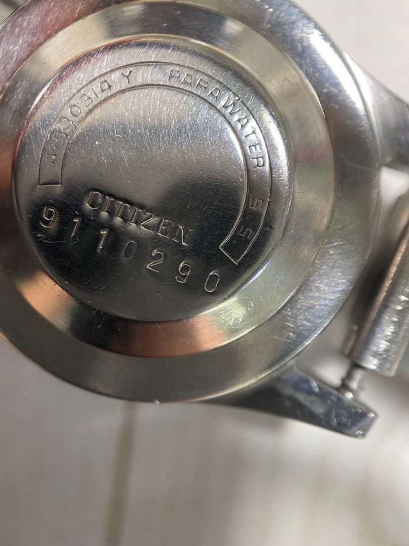 786. CITIZEN Date Star 17 Jewels Manual Winding Working Condition