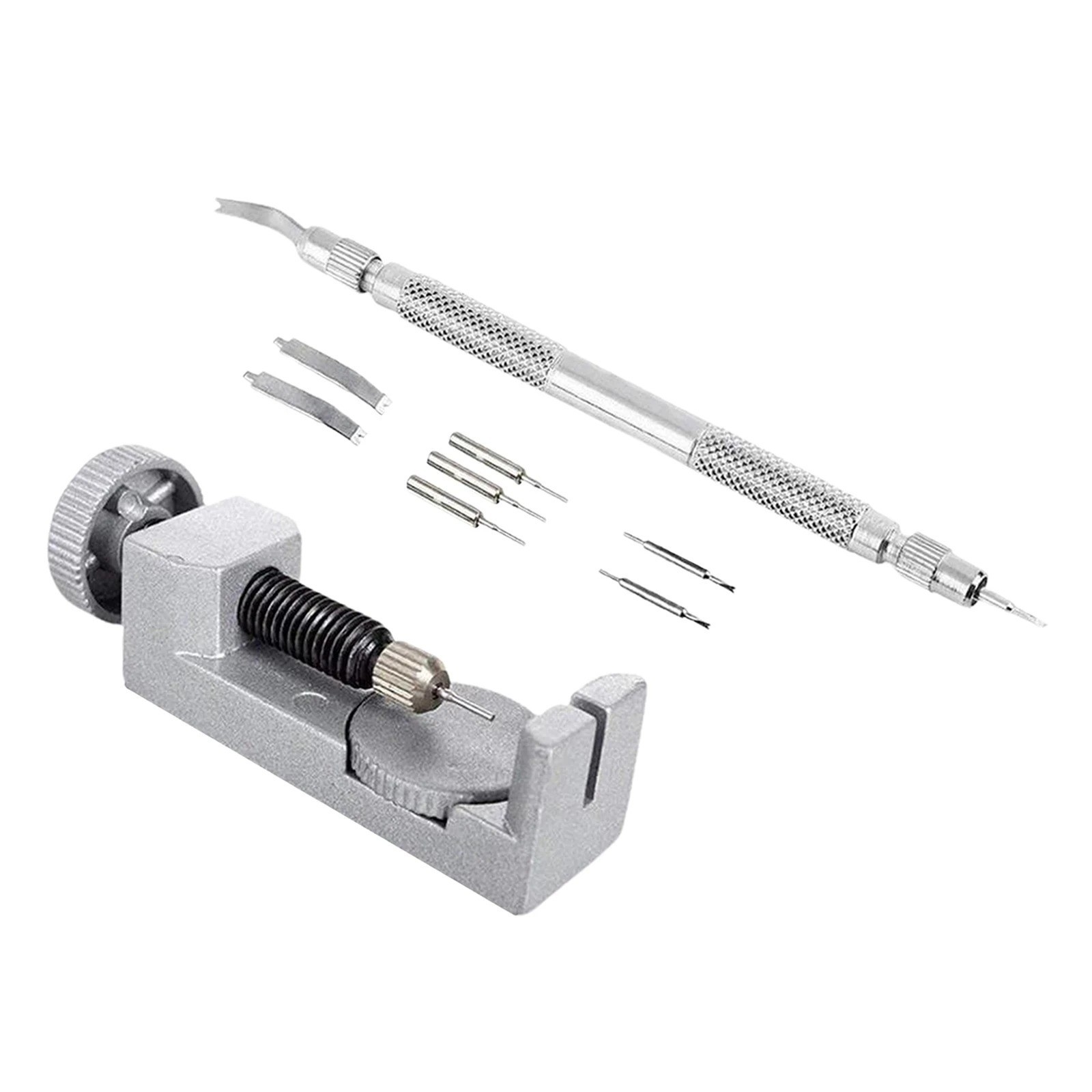 Watch Band Link Remover Pin Repair Tool Kit Bracelet Strap Adjustment Se