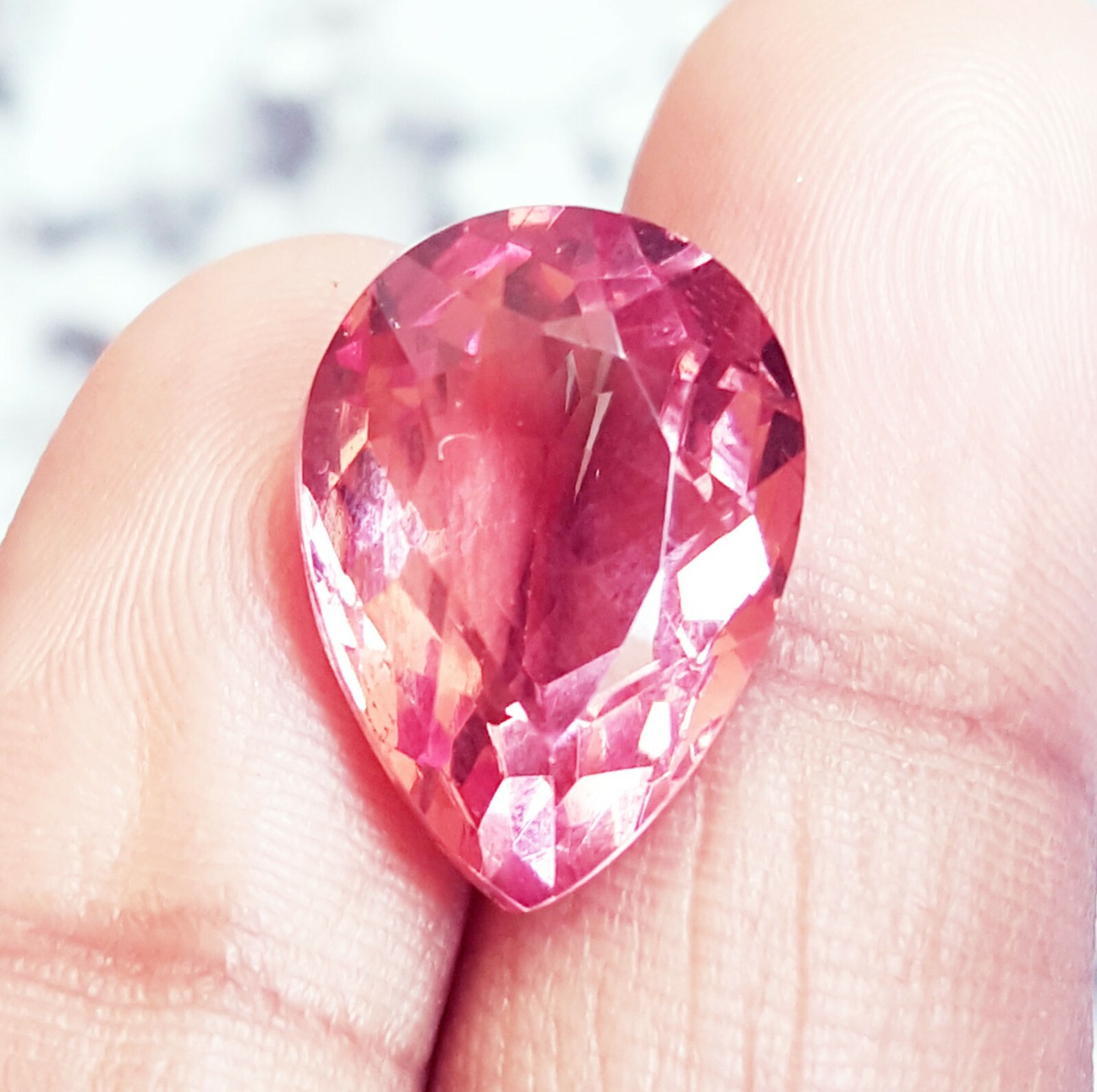 Alexandrite Color Change Pear Shape 9.60 Ct Certified Loose Gemstone
