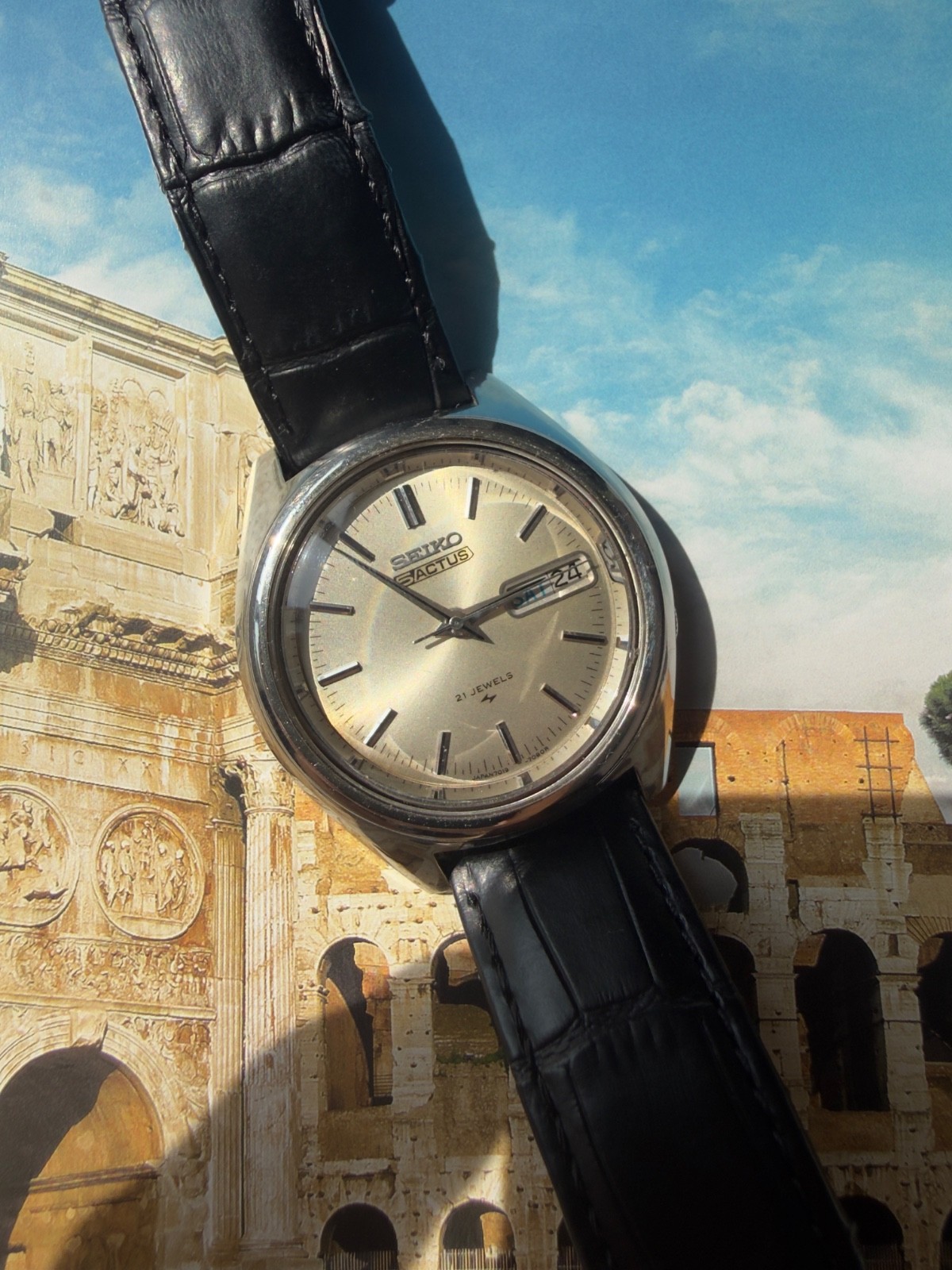 Vintage Seiko 5 Actus 7019-7060 | Silver Sunburst Dial | JDM Automatic | 1975