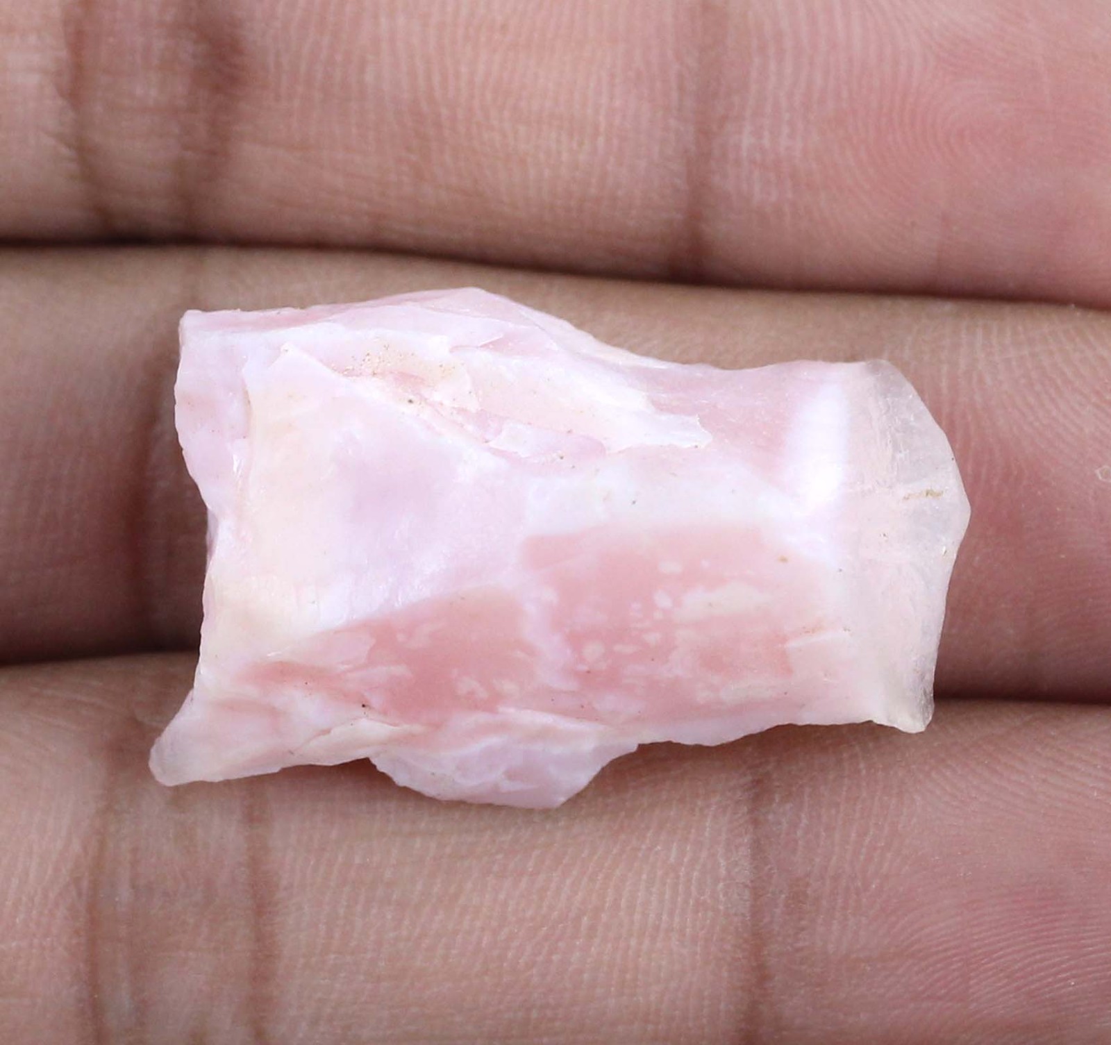 Peru Pink Opal 40.55 Ct Natural Gems Certified Rough T33110 Collection Specimen