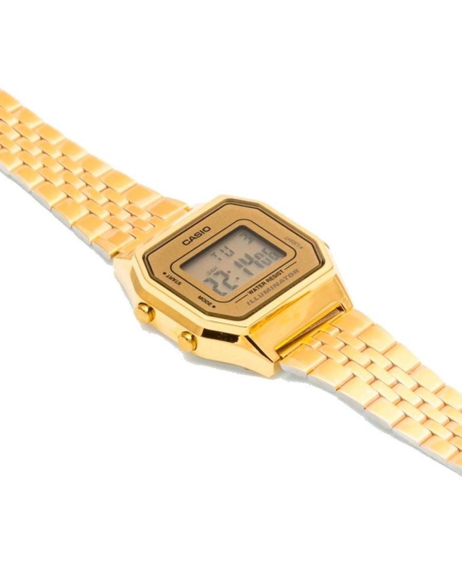 CASIO Women Digital Quartz Casual Watch Classic Dress Golden Dial Waterproof Rec