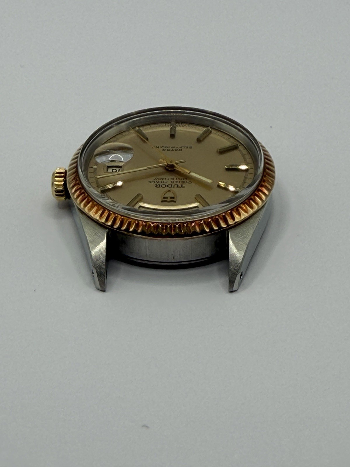 Vintage 1969 Tudor Oyster Prince Date+Day 7019/3 Two-Tone Jumbo 38mm Bracelet