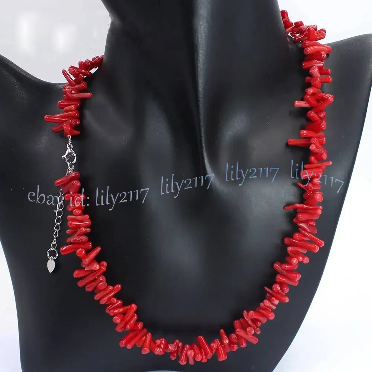 Natural Multicolor Coral Chip Irregular Branch Gemstone Beads Necklace 14-48inch