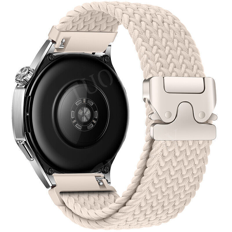 Braided Nylon Loop Watch Strap Band for Garmin Vivoactive 3S/4S/Venu 3S/2S/Rey
