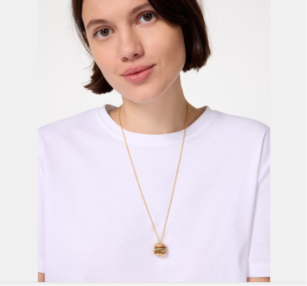 Kate Spade New York Fast Food Burger Pendant