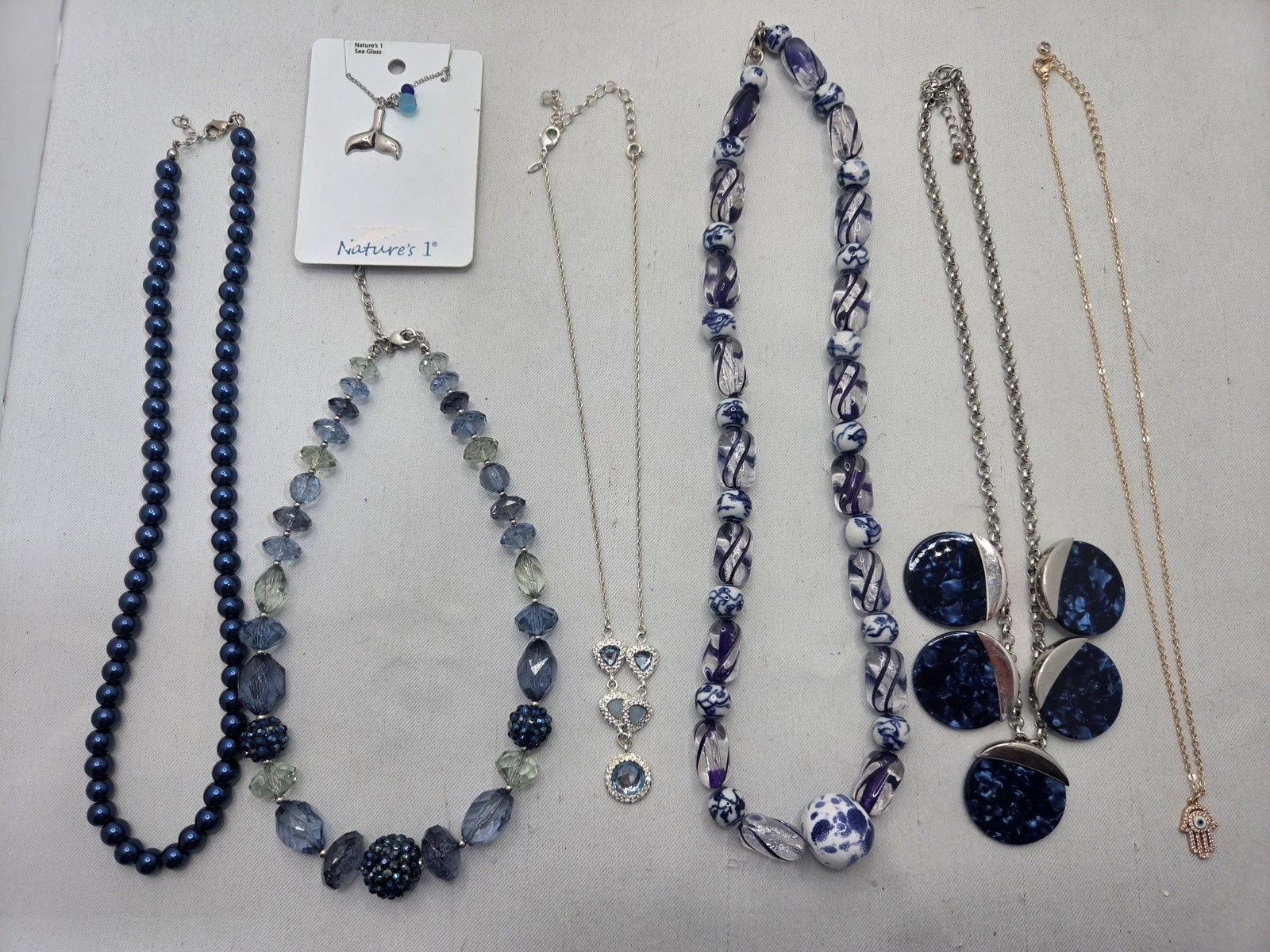 HUGE ​36pc Vintage & Modern Jewelry Lot CHICO’S J CREW VERA B NRT Necklaces Ear