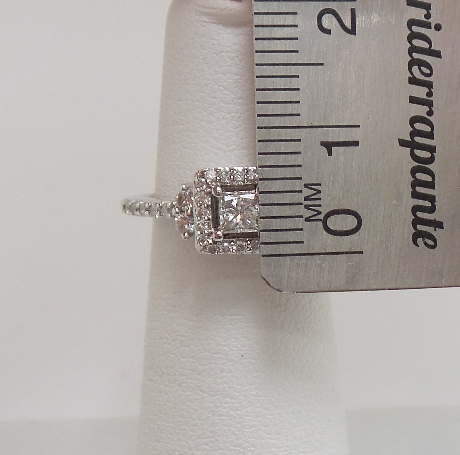 1/2CT Natural Diamond Anniversary Engagement Wedding Bridal Ring 14K White Gold